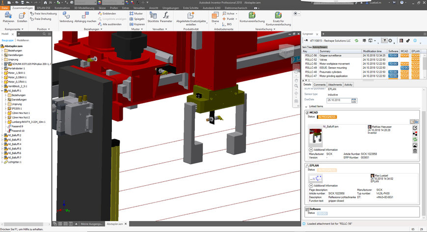 Optimised information flows increase productivity
Syngineer brings worlds together